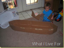 What I Live For: Cardboard Boat